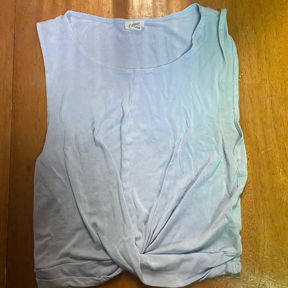 Light blue crop top - Picture 1 of 3